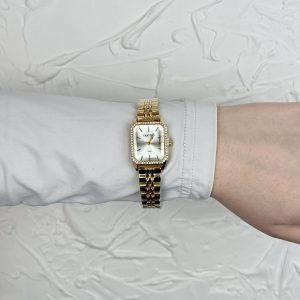 TIMELESS SQUARED GOLD WATCH