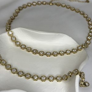 SET GOLD FULL DIAMOND