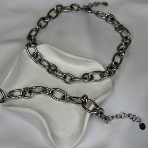 SET SILVER CHAIN