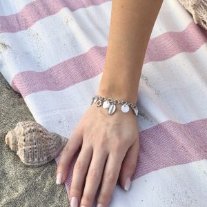 ΒΡΑΧΙΟΛΙ ΜΕ CHARMS🐚✨