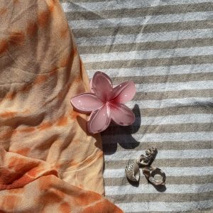 Summer Hawaiian Flower Hair Clips 💗
