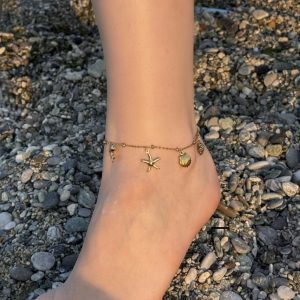 ΑΛΥΣΙΔΑ ΠΟΔΙΟΥ ΜΕ CHARMS🌞🌊